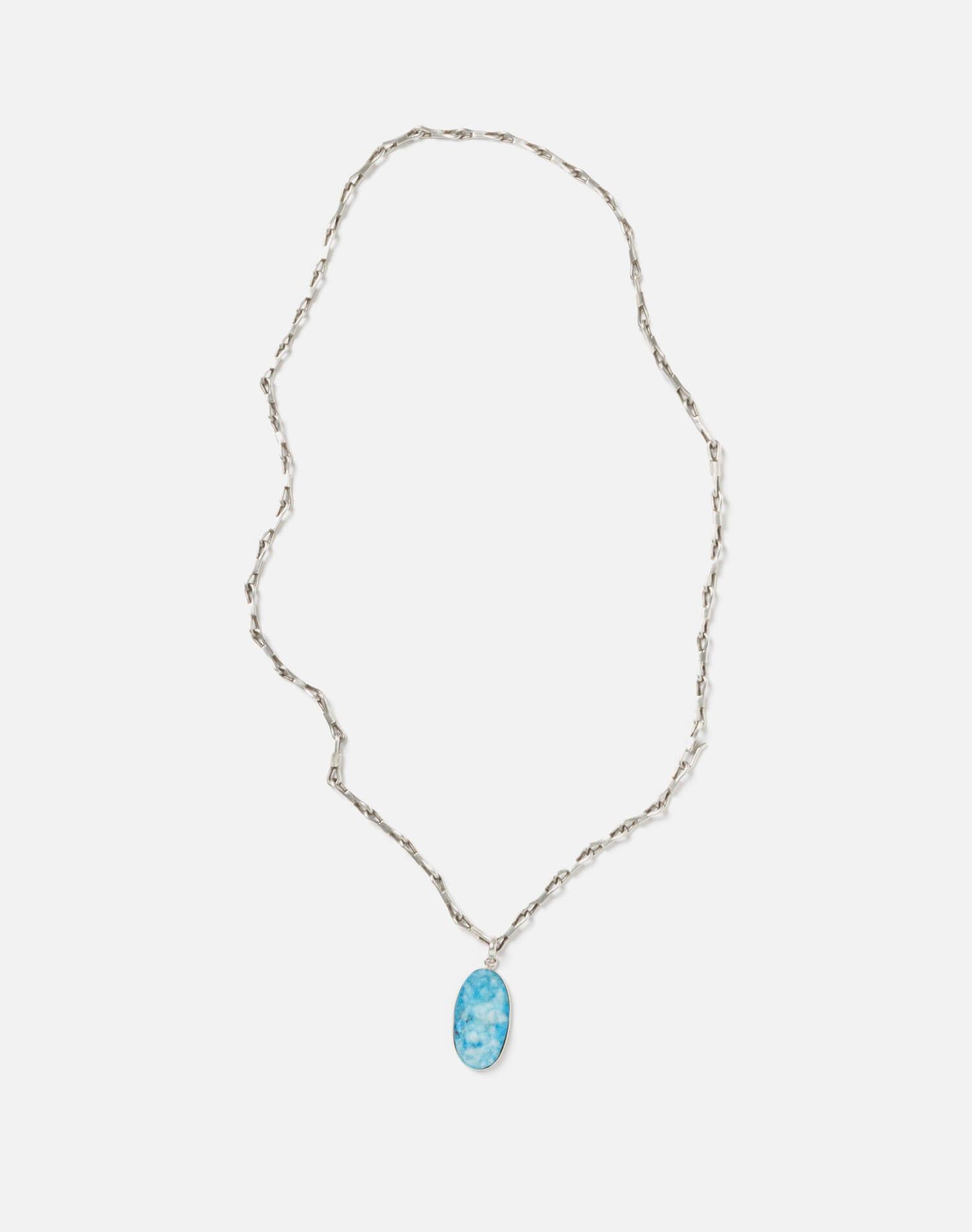 1950s Sterling Silver Druzy Necklace - #14 sold by Re/Done product image thumbnail 3