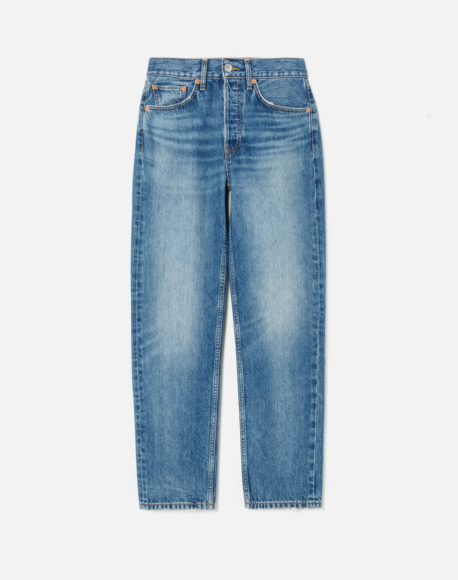 High Rise Stove Pipe - Vintage Lapis sold by Re/Done