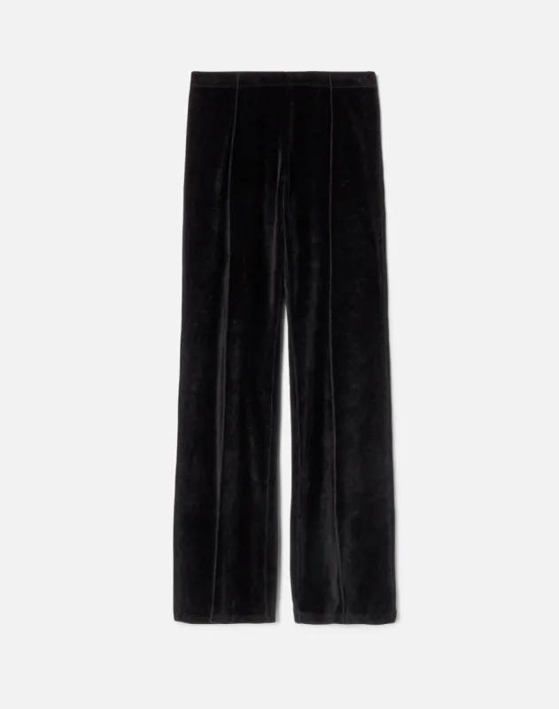 Velour Loose Flare - Black sold by Re/Done