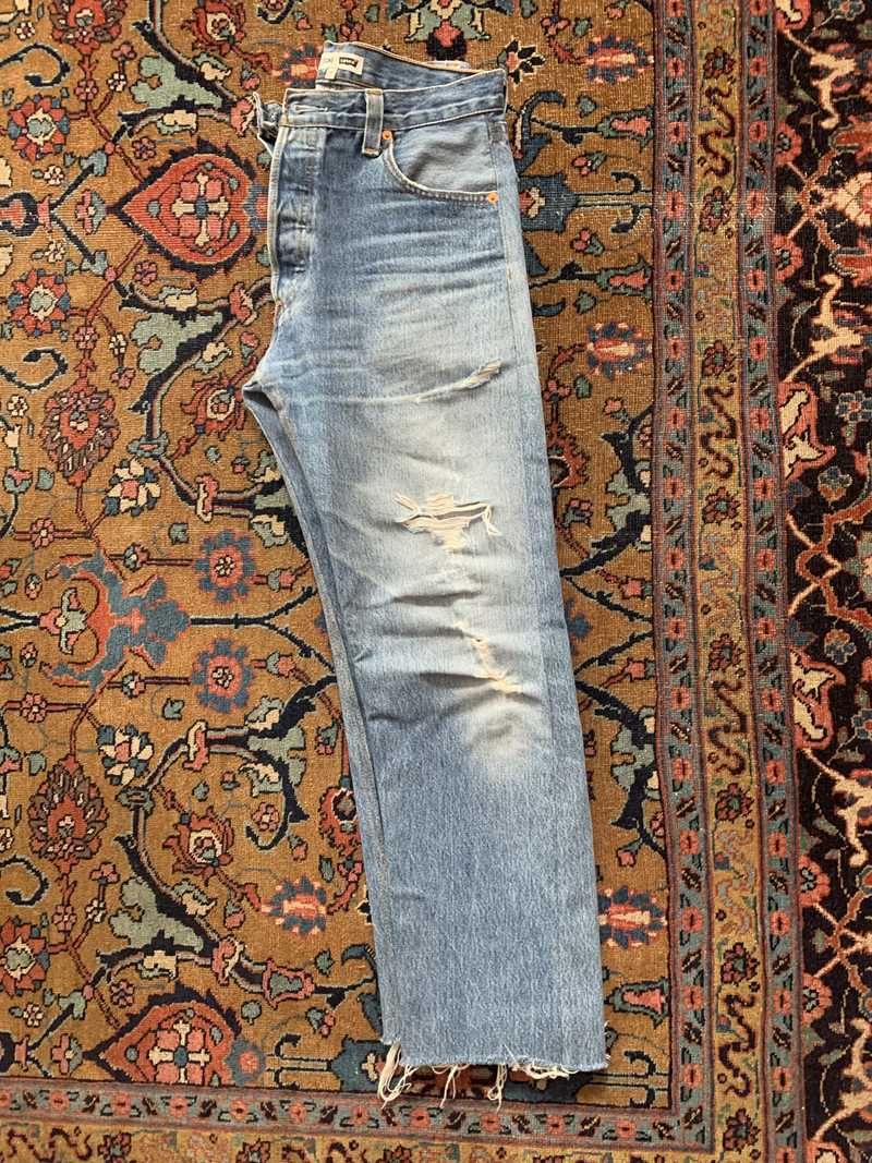 High Rise Stove Pipe (No. 27STVC1152381) sold by Re/Done product image thumbnail 5