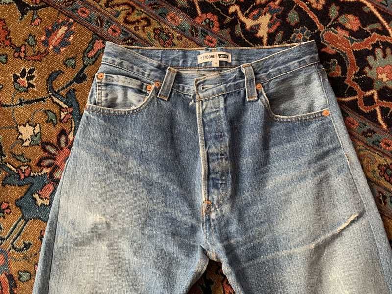 High Rise Stove Pipe (No. 27STVC1152381) sold by Re/Done product image thumbnail 3