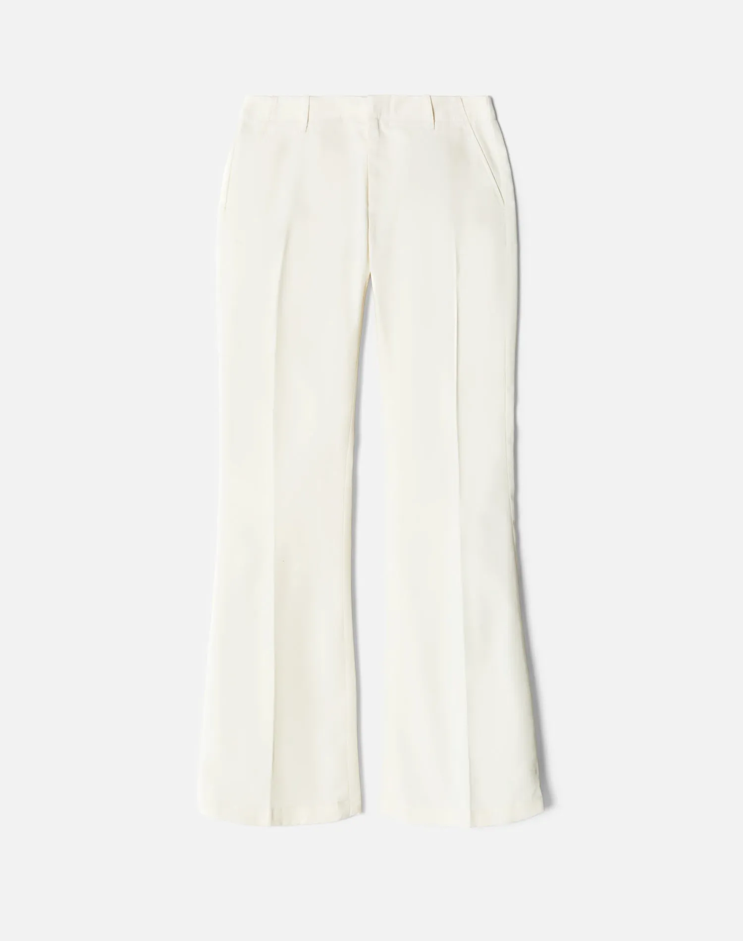 Mid Rise Flared Trouser - Ivory sold by Re/Done