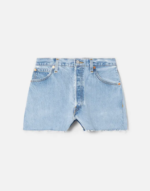 Levi's 90s Crop Low Slung Short - Indigo sold by Re/Done