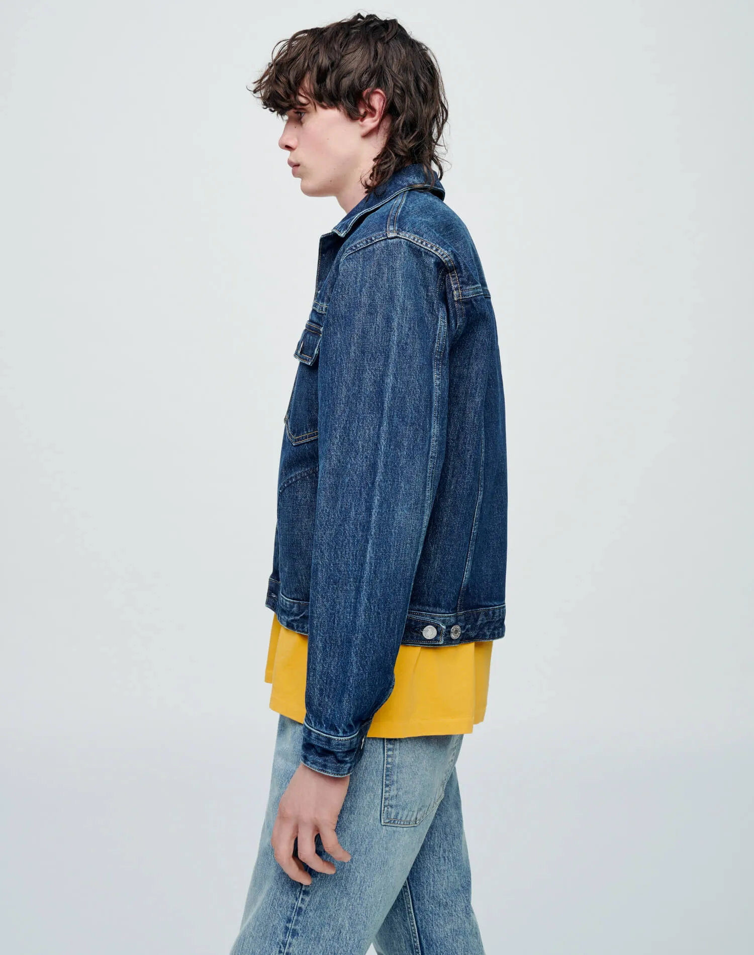 Classic Denim Jacket - 1 Year Wear sold by Re/Done product image thumbnail 4