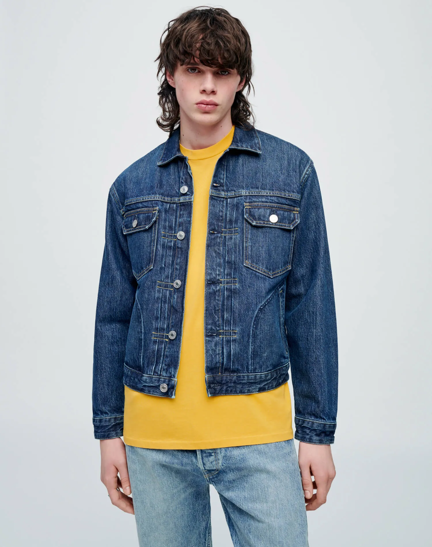 Classic Denim Jacket - 1 Year Wear sold by Re/Done