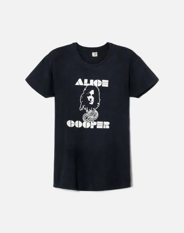 70s Hanes Alice Cooper Tee -#11 sold by Re/Done