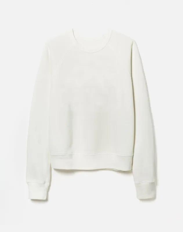 Classic Raglan Crewneck - Vintage White sold by Re/Done