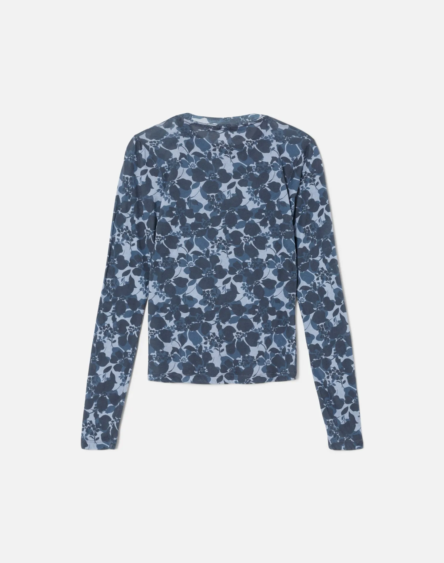 Sheer Long Sleeve Tee - Shark Floral sold by Re/Done product image thumbnail 2