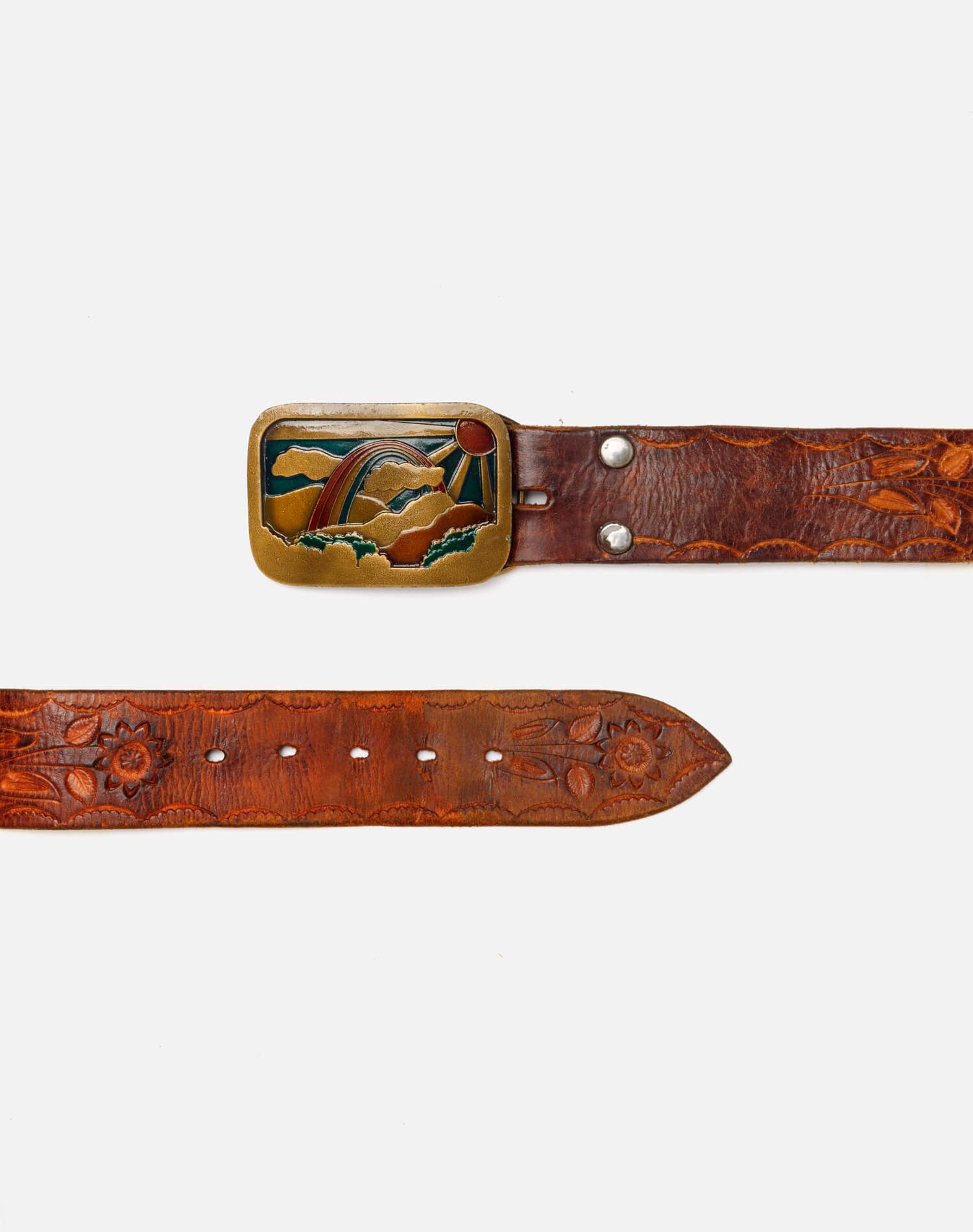 70s Enamel Rainbow Belt - #368 sold by Re/Done product image thumbnail 5