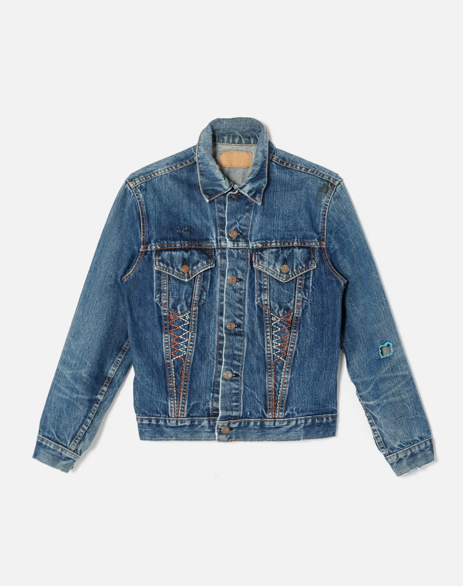 60s Levi's Embroidered Type 3 Jacket sold by Re/Done