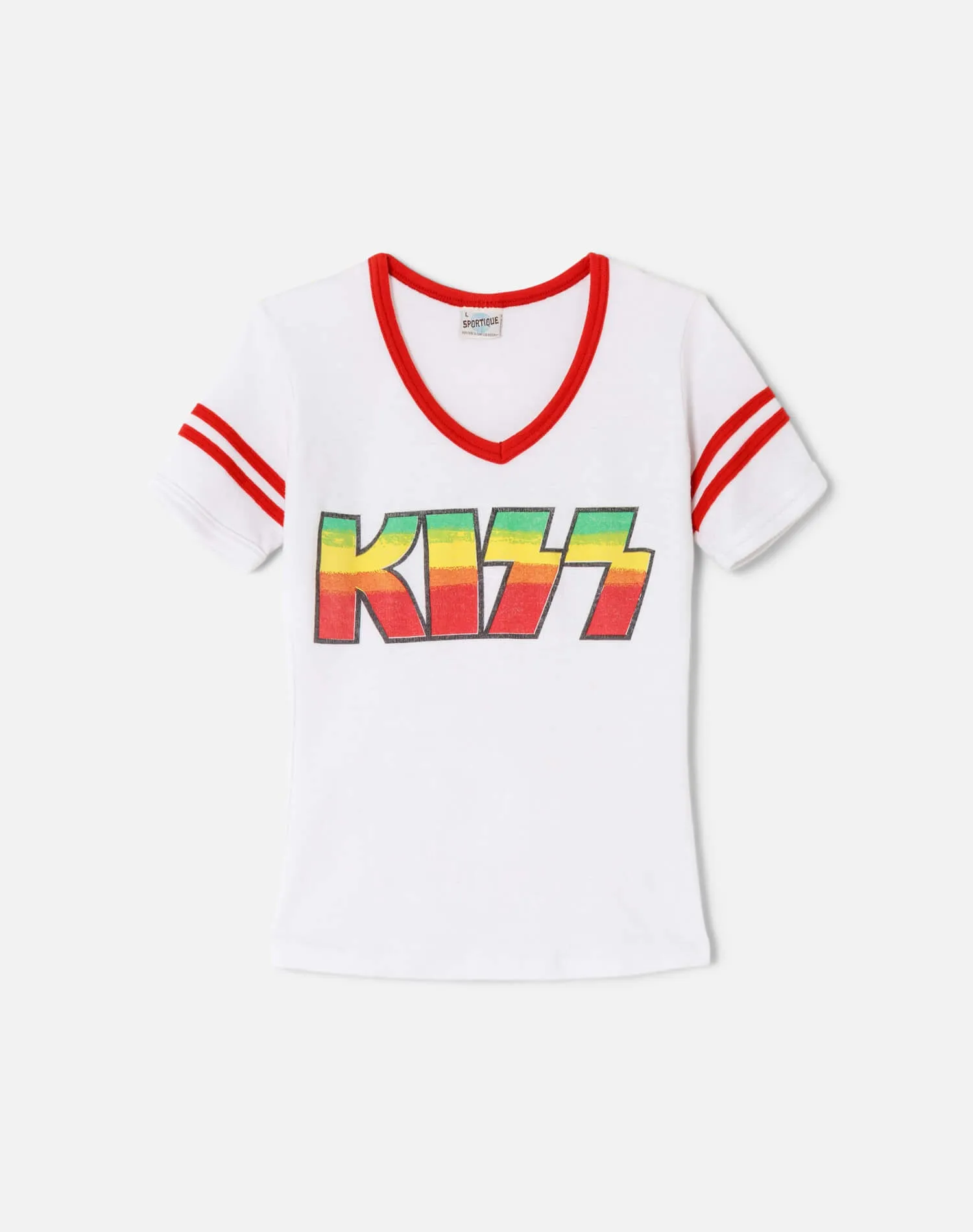 80s Kiss Tee sold by Re/Done