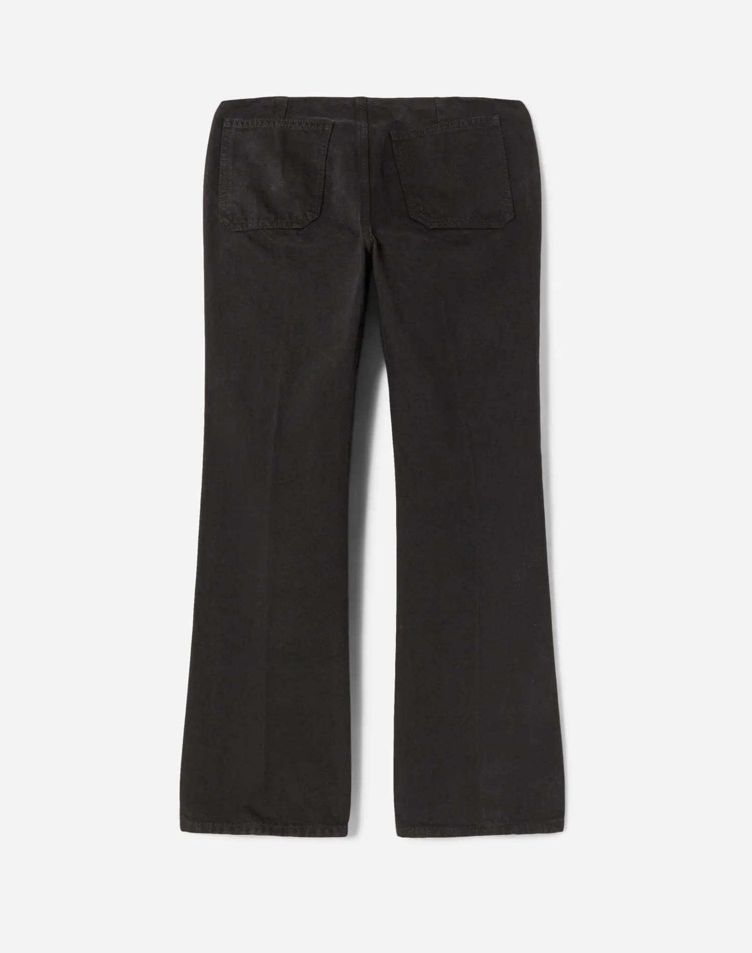 Button Front Crop Boot - Black sold by Re/Done product image thumbnail 2