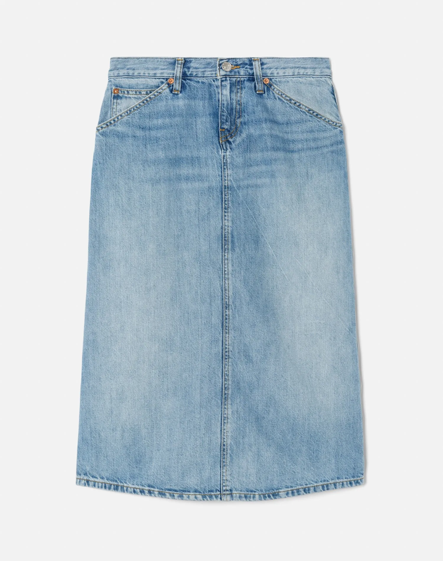 Low Rider Midi Skirt - Vintage Flow sold by Re/Done