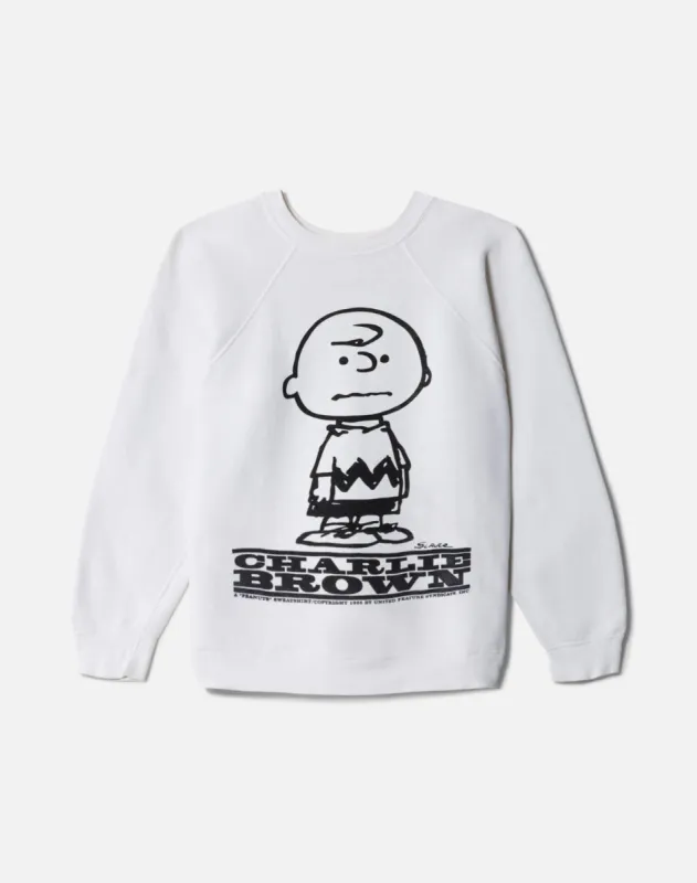 60s Spruce Mayo Charlie Brown Sweatshirt made by Re/Done