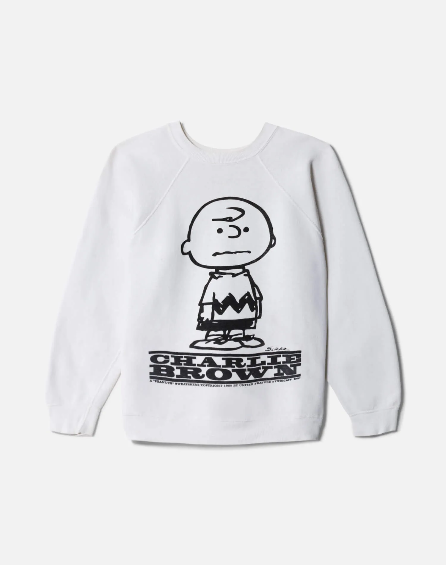 60s Spruce Mayo Charlie Brown Sweatshirt sold by Re/Done