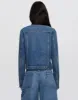 Slim Zip Jacket - Crafted Indigo sold by Re/Done