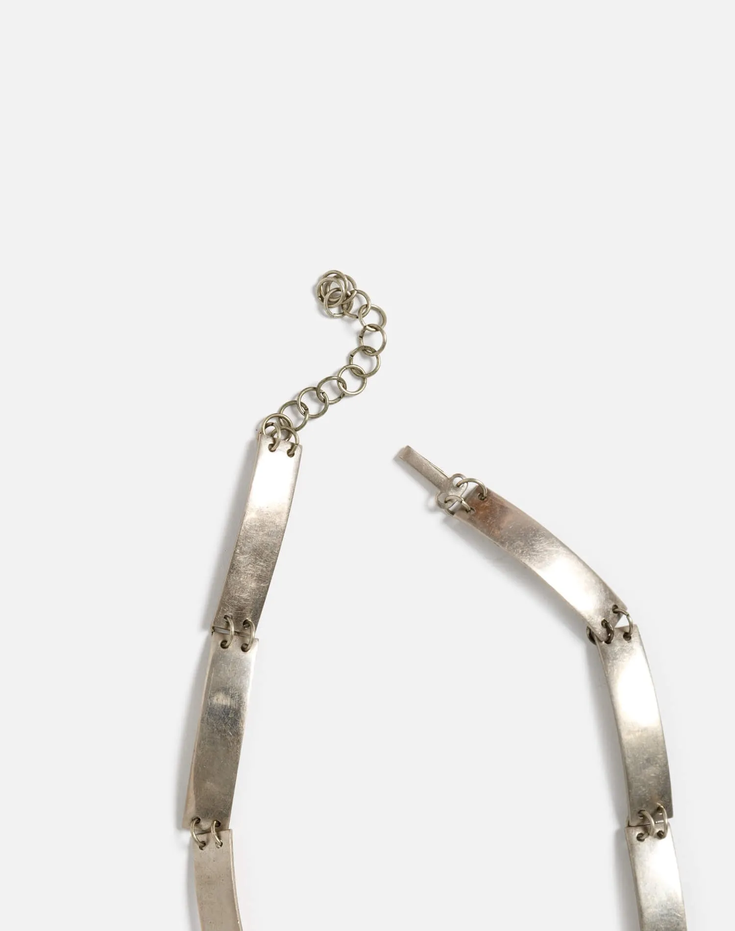 60s Sterling Modernist Stone Necklace - #31 sold by Re/Done product image thumbnail 4