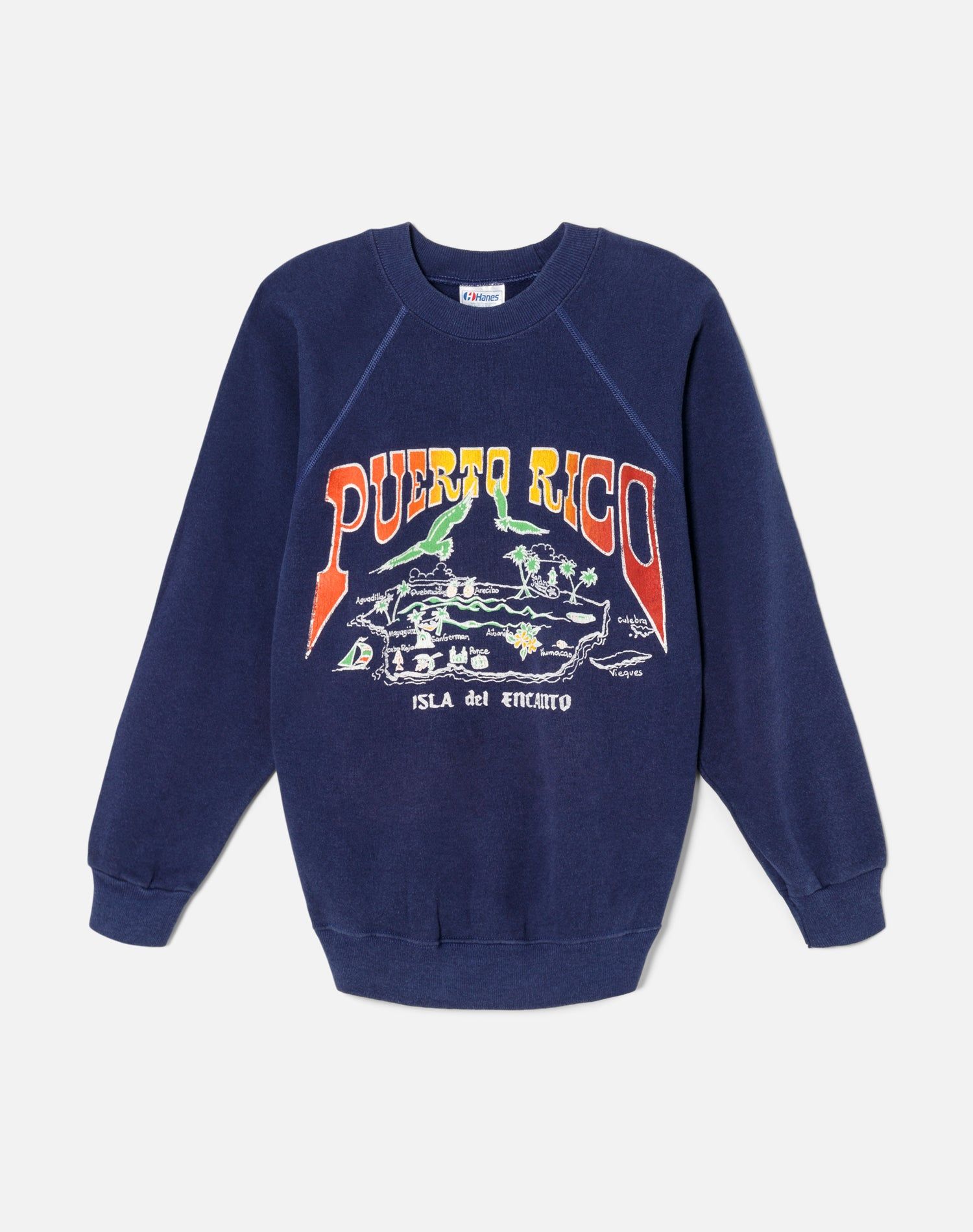80s Hanes Puerto Rico Sweatshirt sold by Re/Done