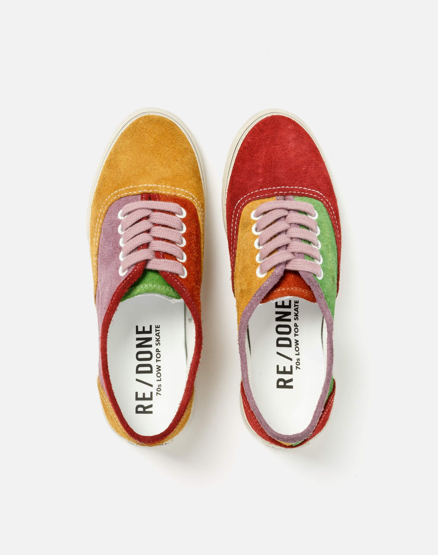 70s Low Top Skate - Multi Colorful sold by Re/Done product image thumbnail 3