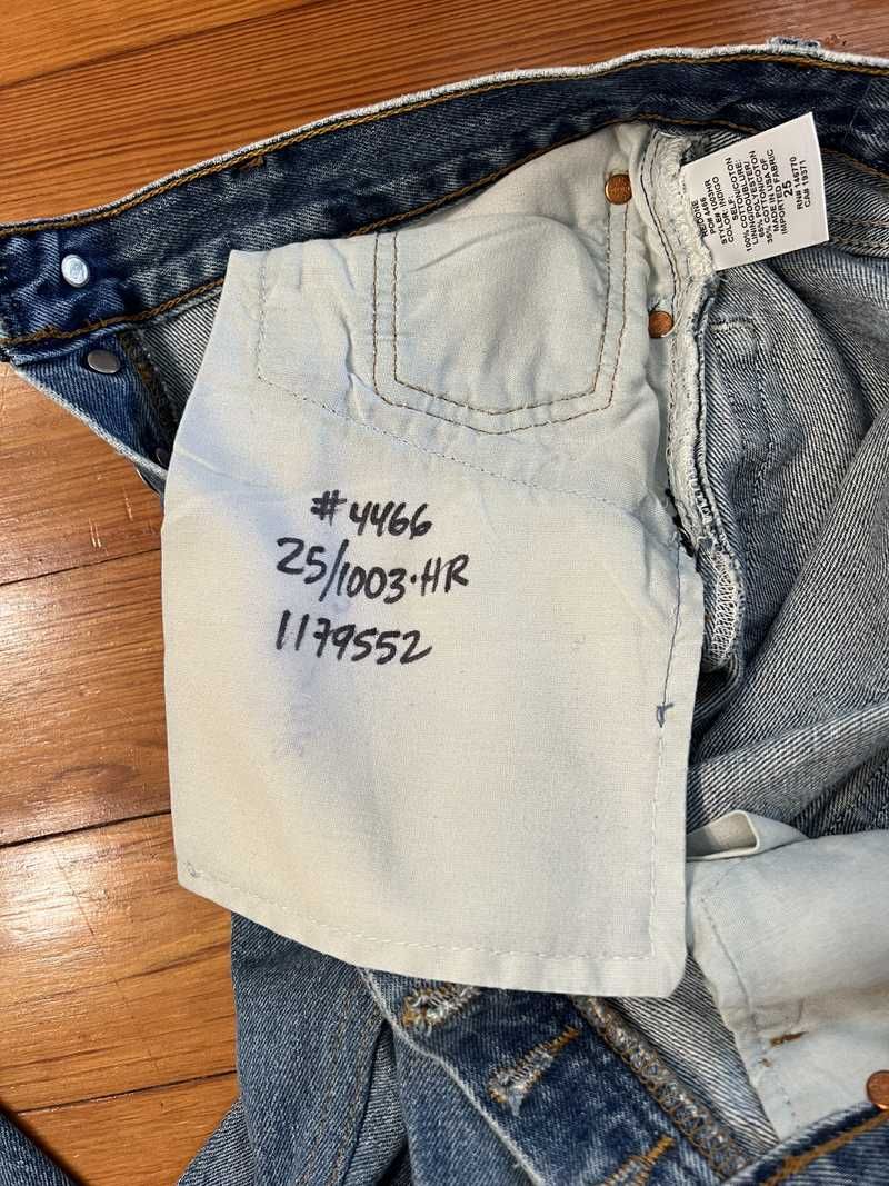 Redone Levis - High Rise sold by Re/Done product image thumbnail 5