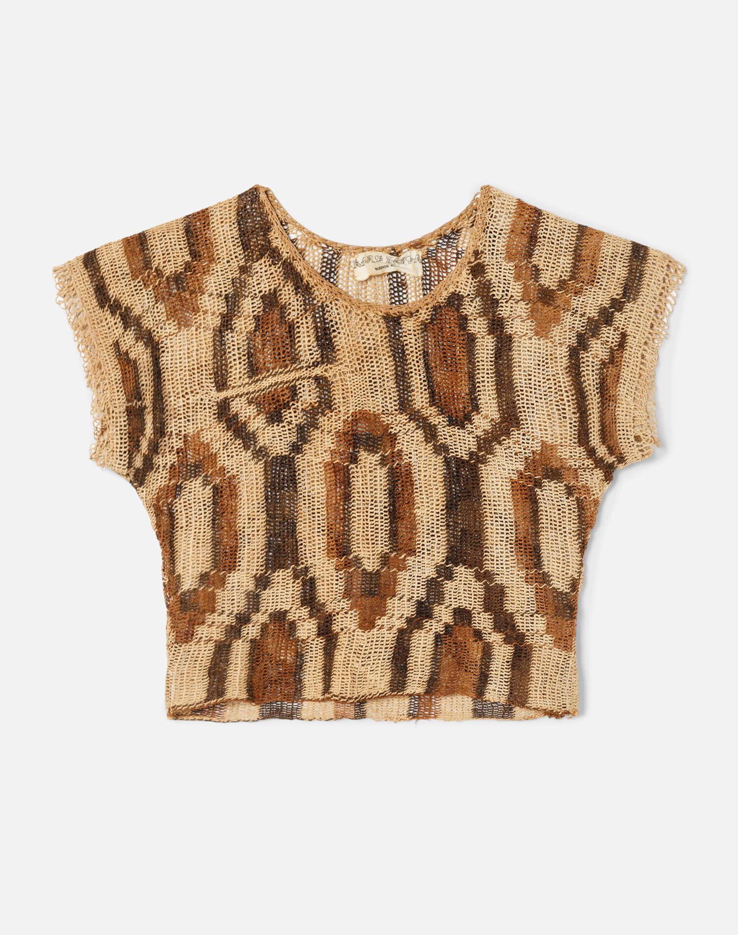 70s Crochet Sweater - #21 sold by Re/Done