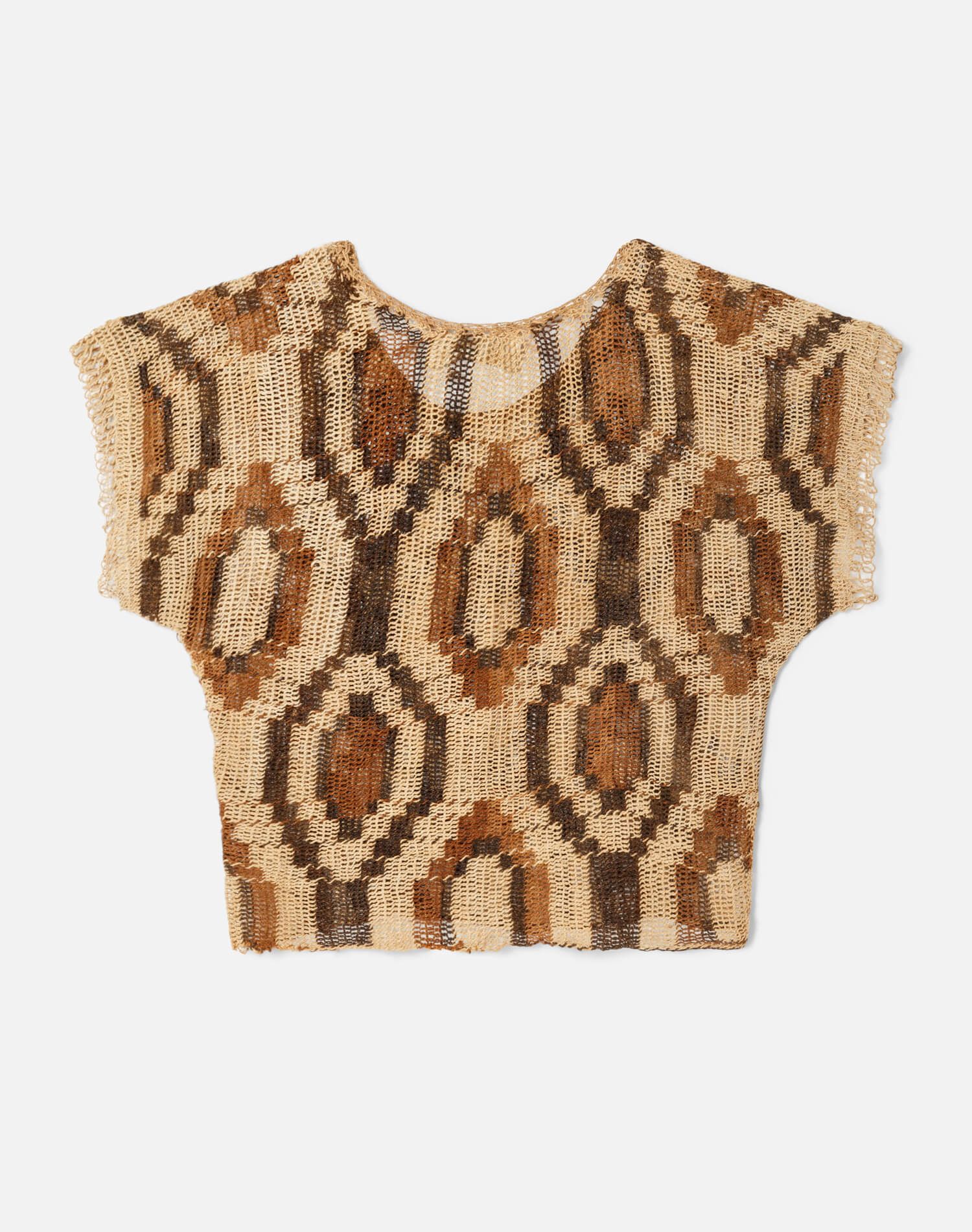 70s Crochet Sweater - #21 sold by Re/Done product image thumbnail 2