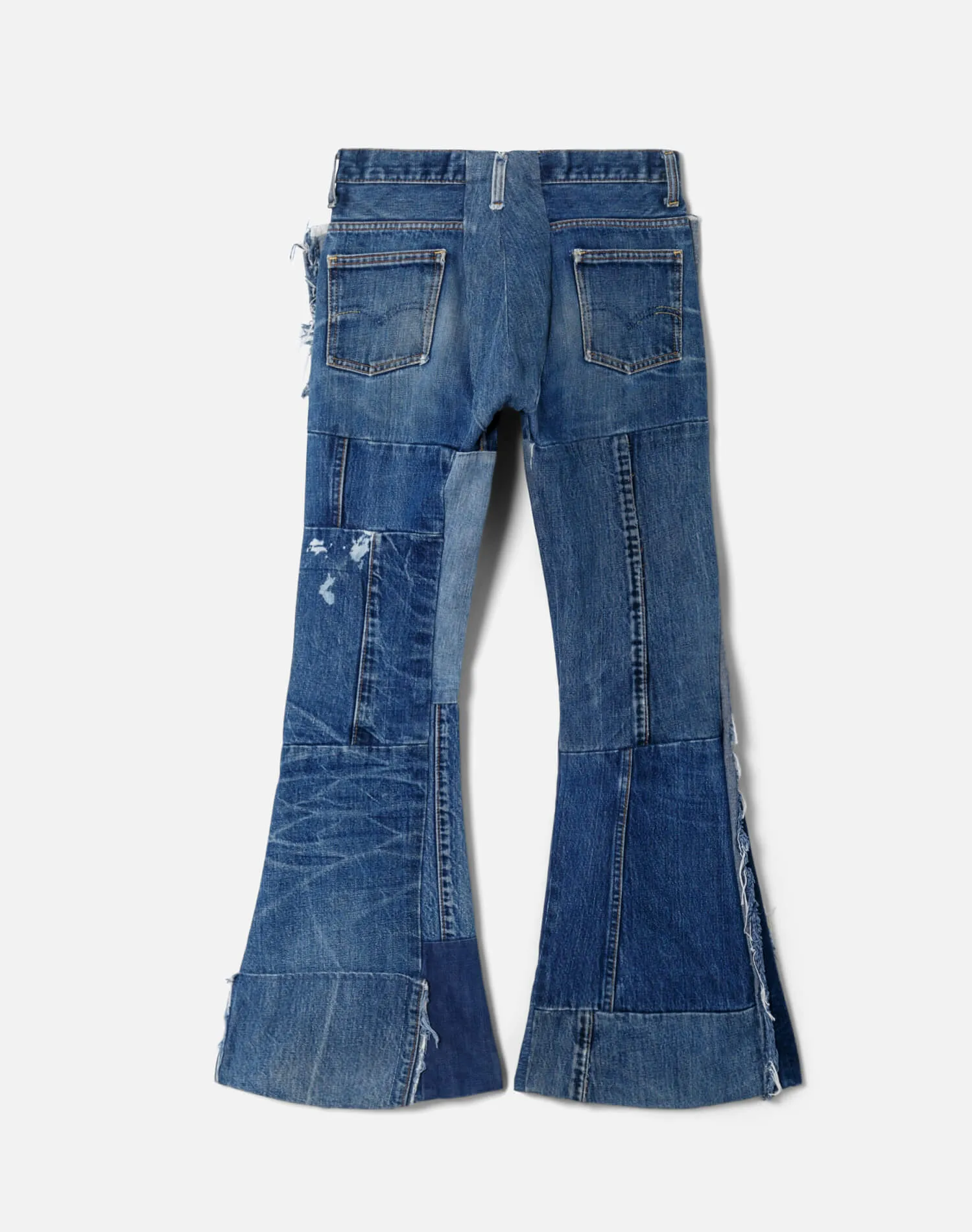 60s Patchwork Levi's Flares sold by Re/Done product image thumbnail 2
