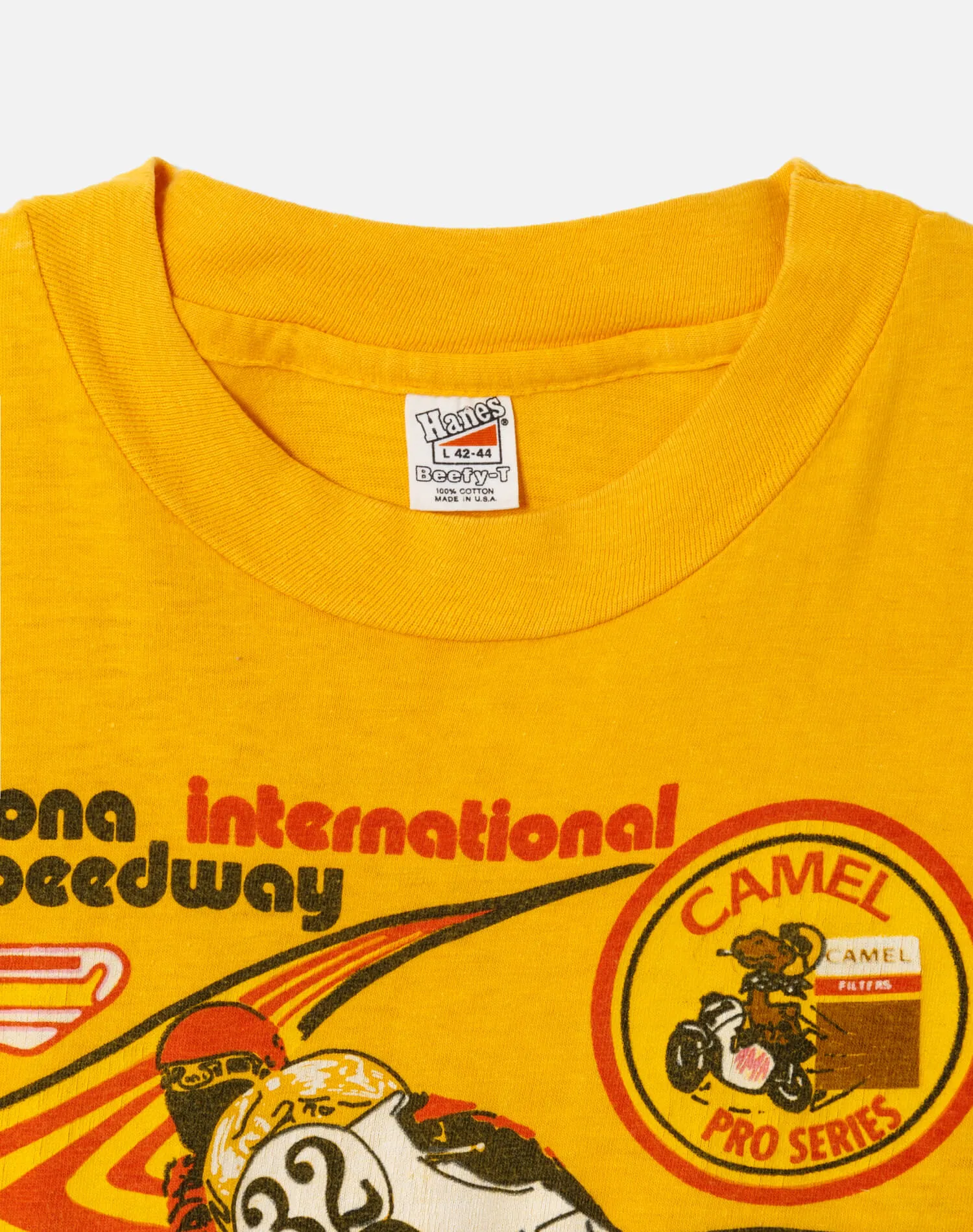 70s Hanes Moto Tee sold by Re/Done product image thumbnail 3