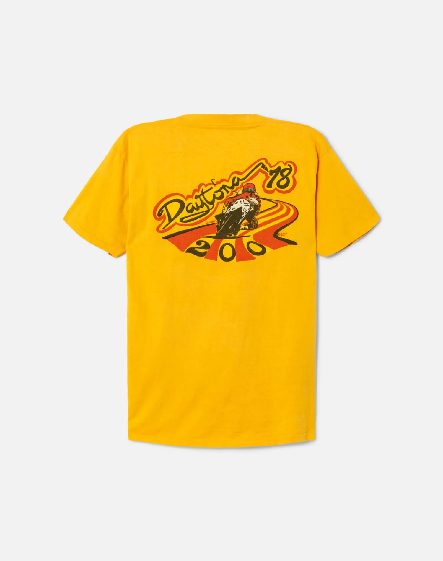 70s Hanes Moto Tee sold by Re/Done product image thumbnail 2