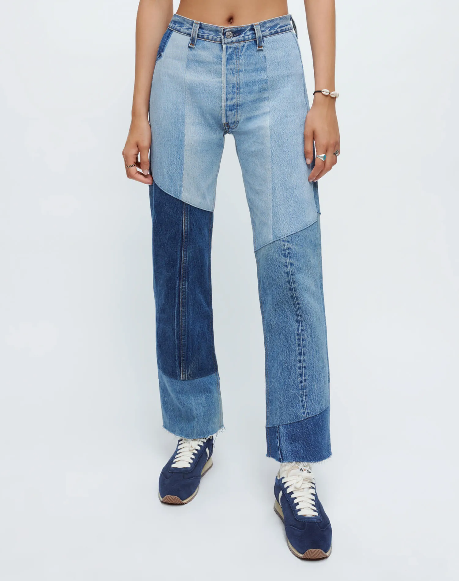 Levi's 70s Loose Flare - Patched Indigo sold by Re/Done product image thumbnail 3