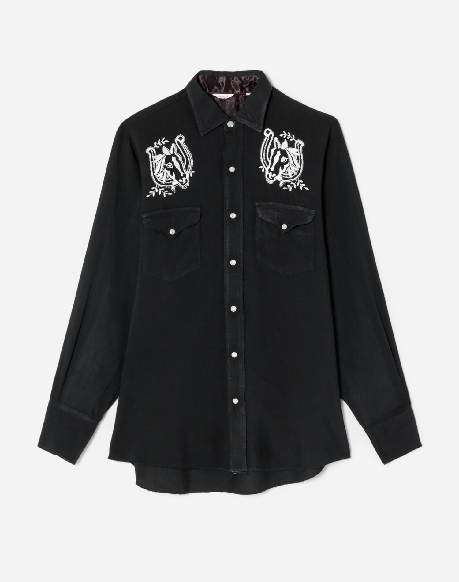 60s Western Metallic Shirt - #23 sold by Re/Done