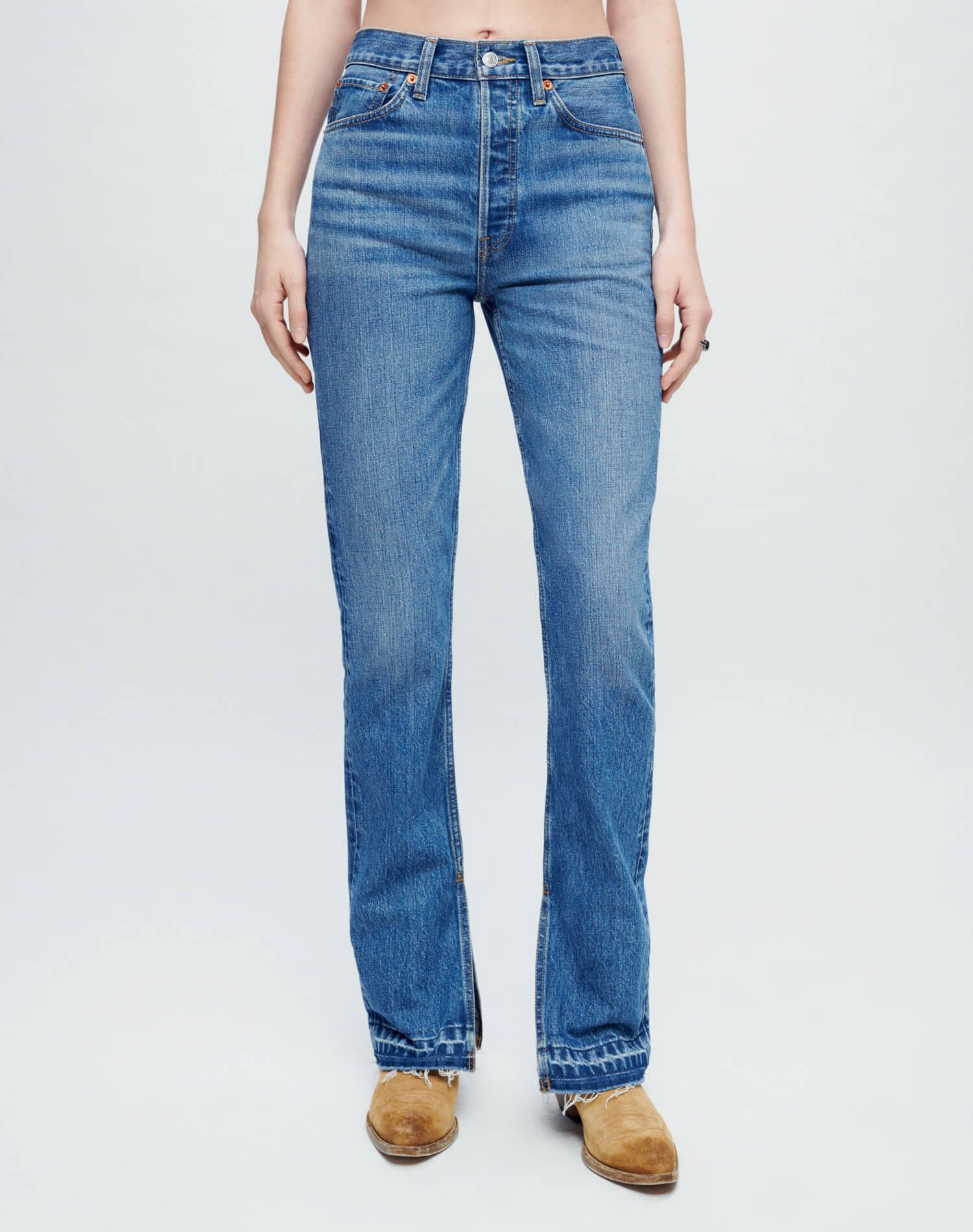 High Rise Skinny Boot - Atomic sold by Re/Done product image thumbnail 2