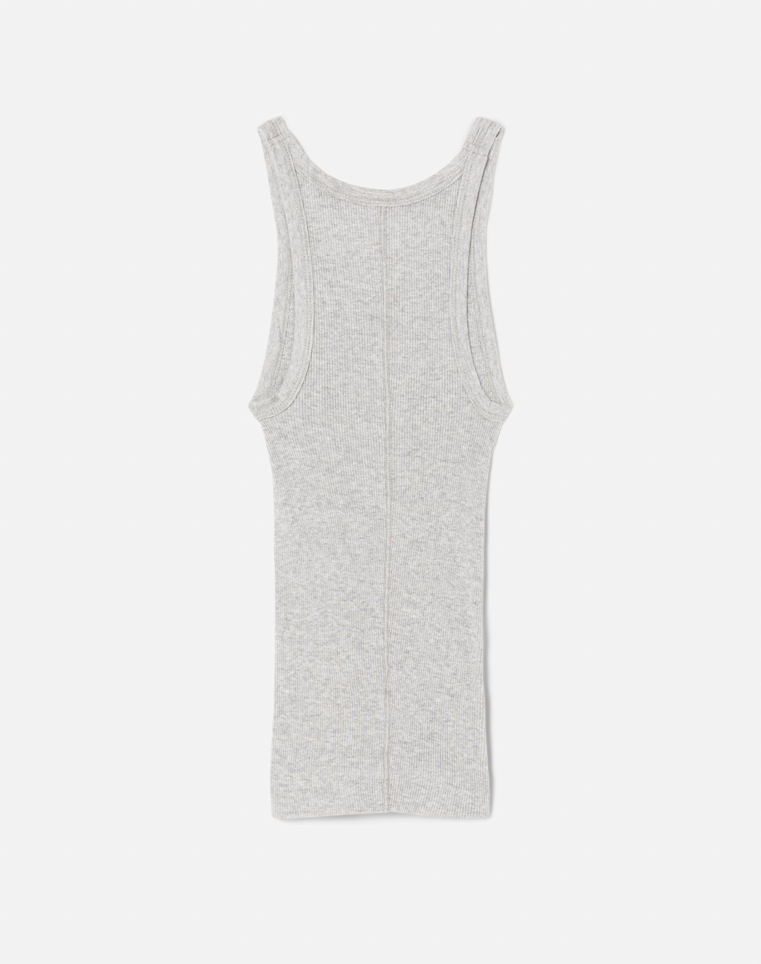 Ribbed Tank - Heather Grey sold by Re/Done product image thumbnail 2