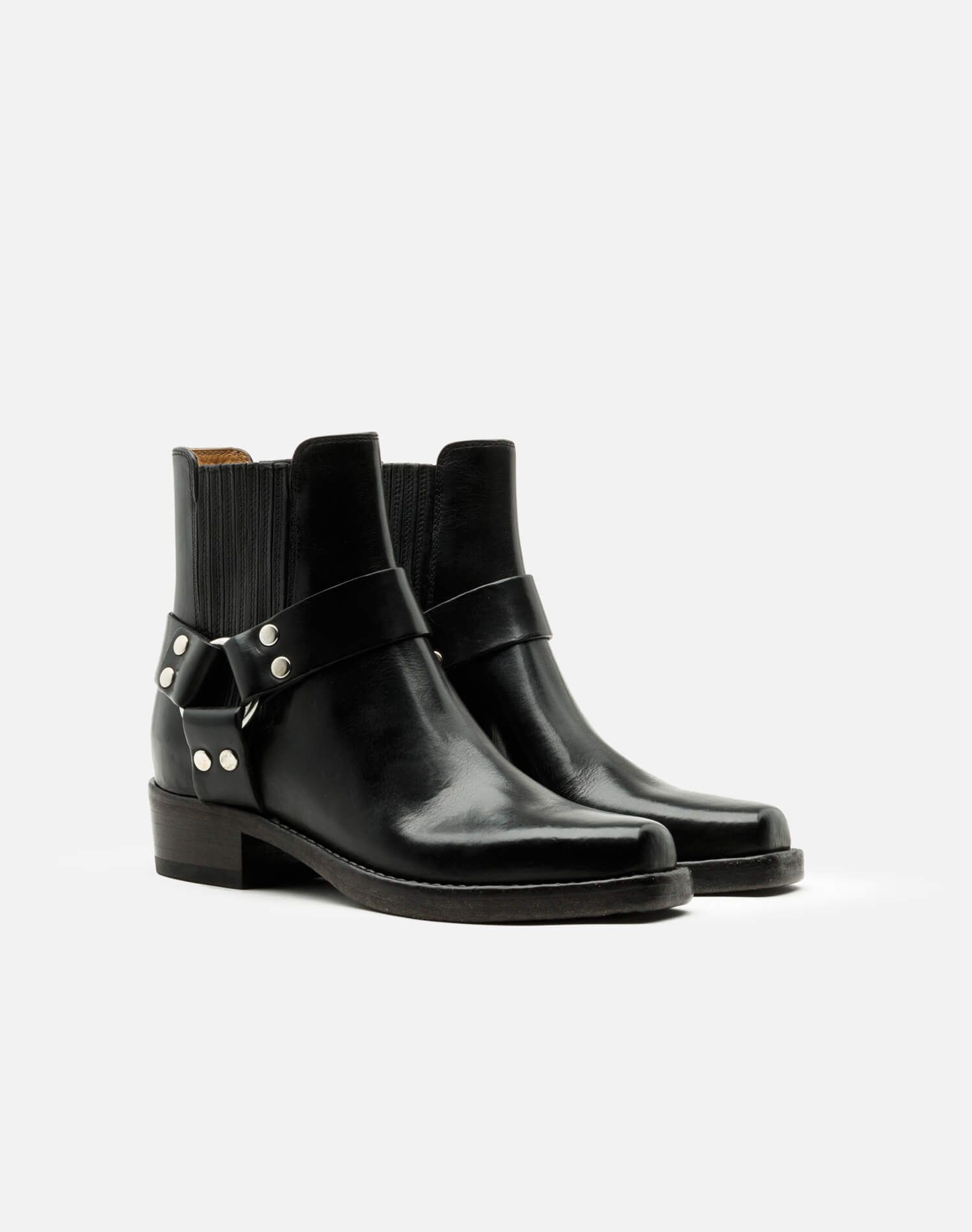 Short Cavalry Boot - Black sold by Re/Done product image thumbnail 2