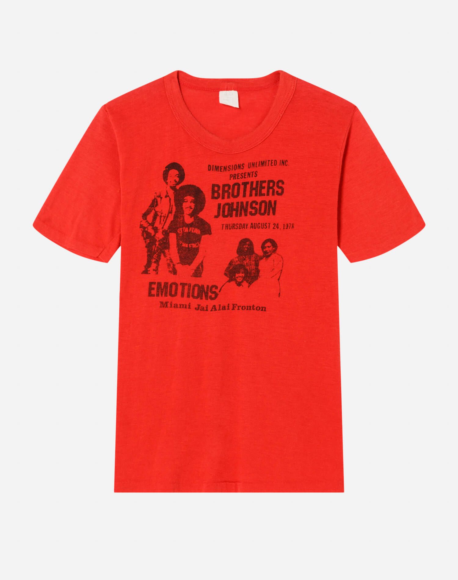 1978 Brothers Johnson And The Emotions Tee sold by Re/Done