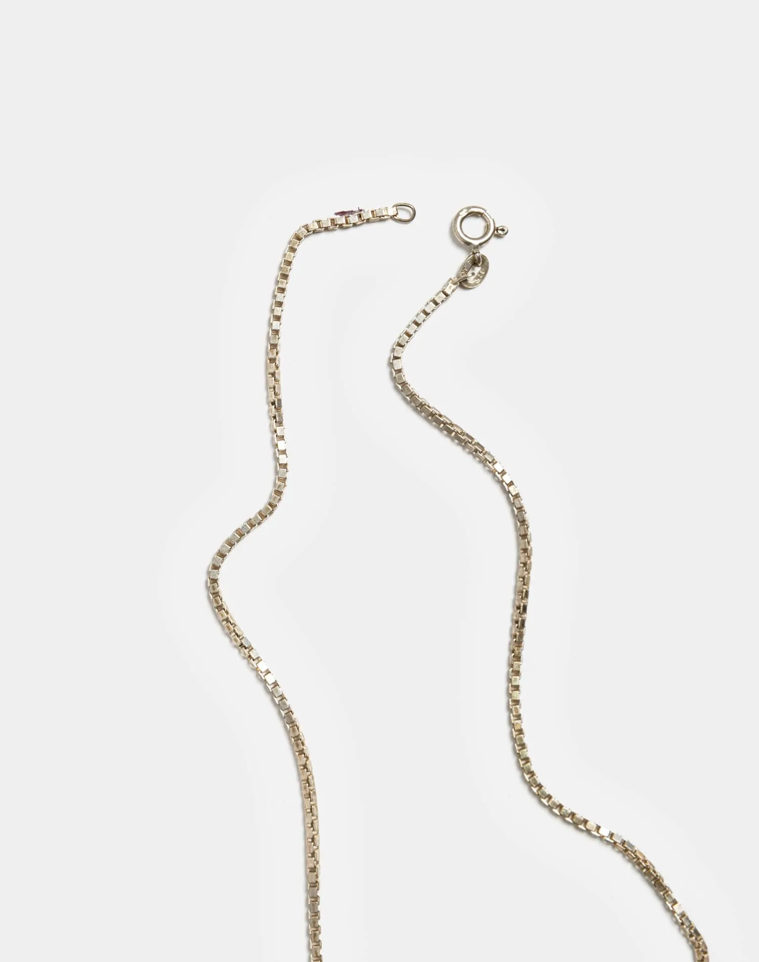 70s Sterling Nameplate Engravable Necklace sold by Re/Done product image thumbnail 4