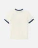 Ringer "Lovely" Tee - Vintage Ivory With Midnight sold by Re/Done