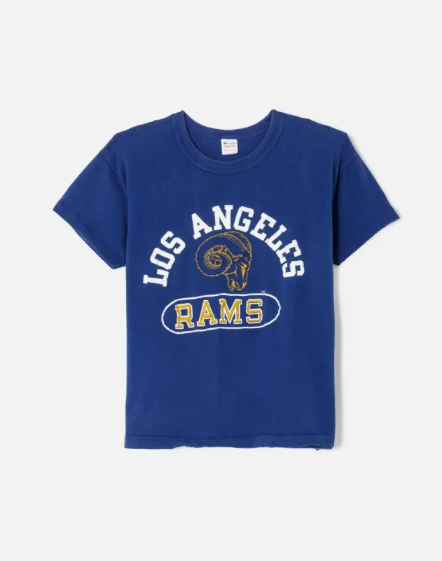 80s LA Rams Tee sold by Re/Done