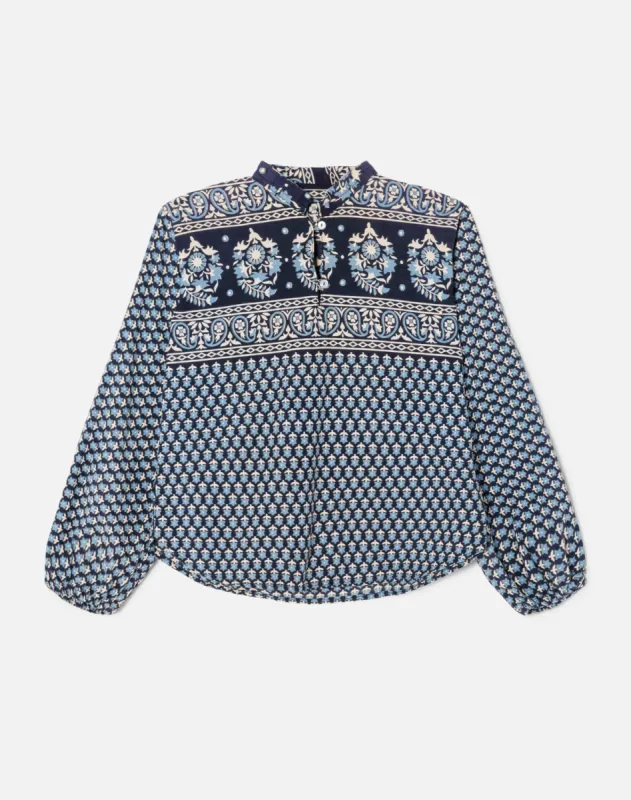 60s Printed Pullover Shirt - #21 made by Re/Done