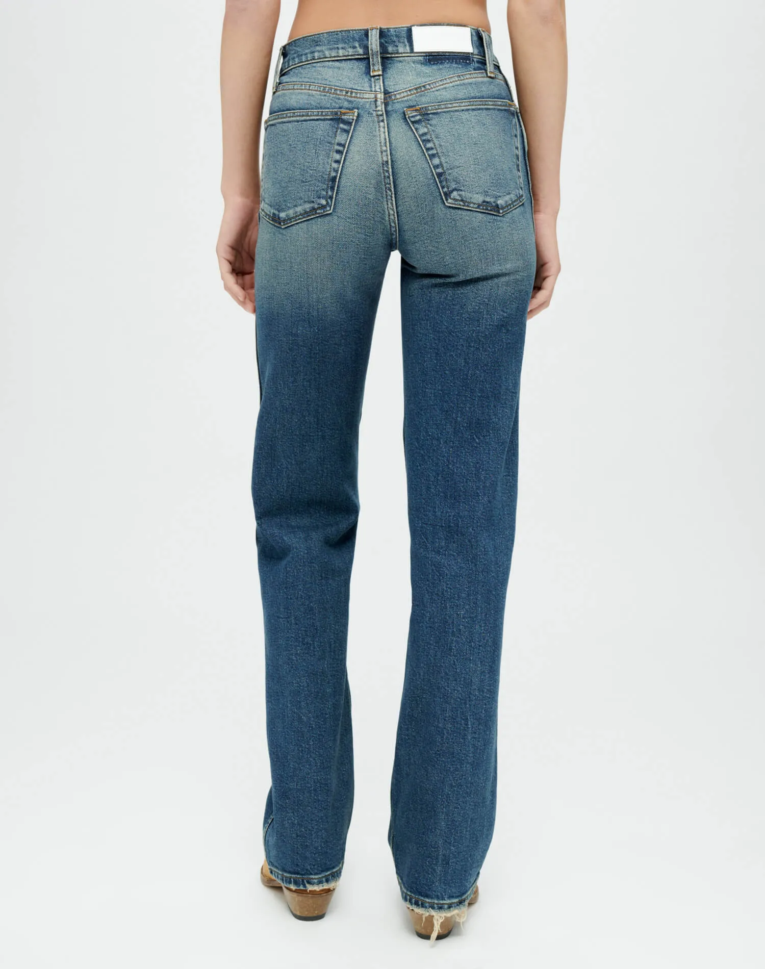 Comfort Stretch High Rise Loose - Distressed sold by Re/Done product image thumbnail 4