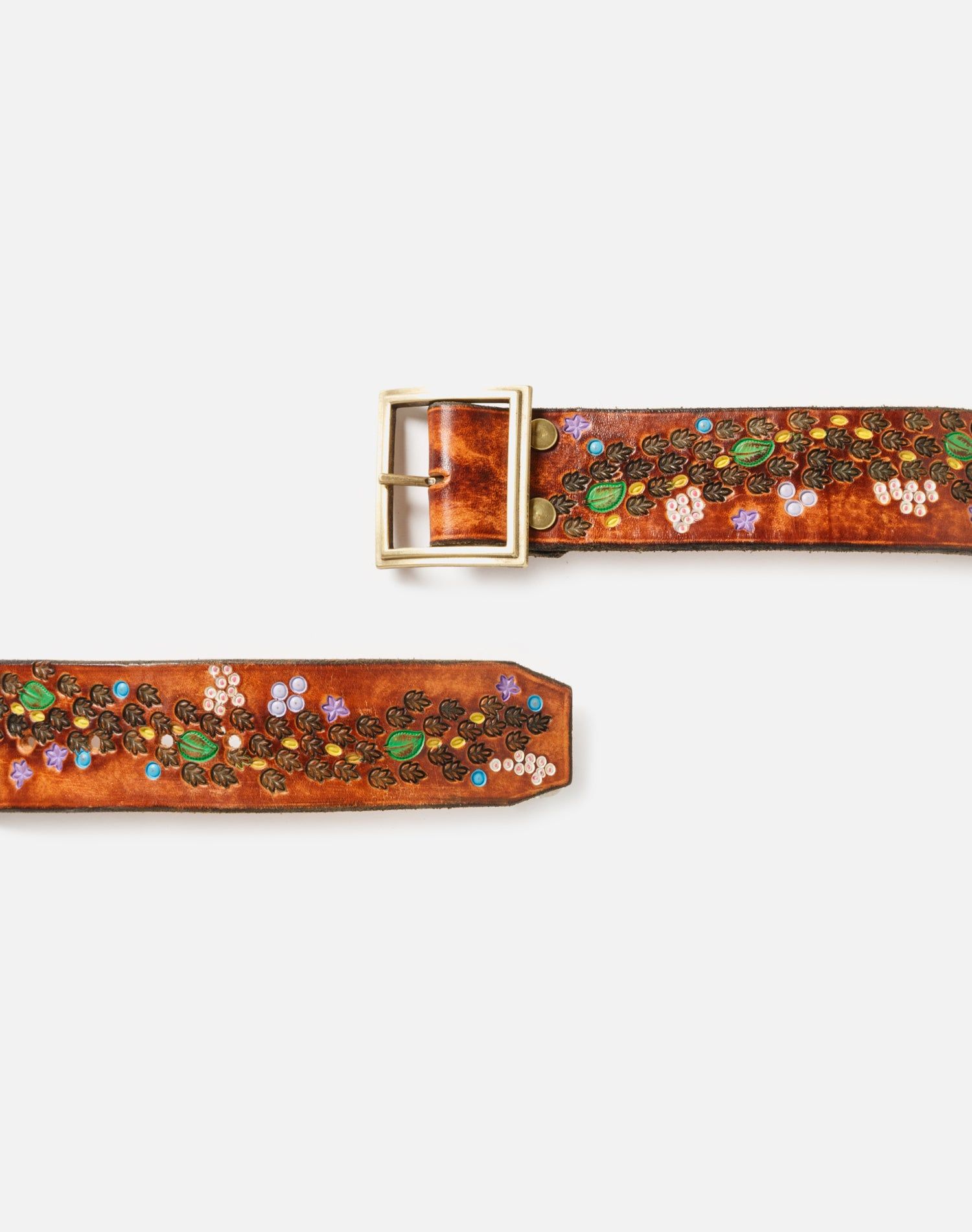 70s Painted Belt With Brass Buckle sold by Re/Done product image thumbnail 2