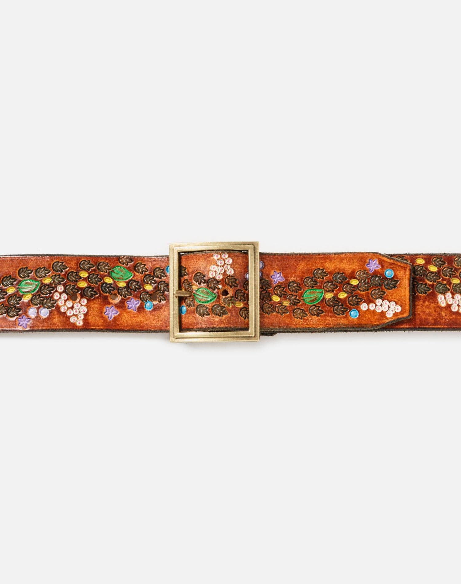 70s Painted Belt With Brass Buckle sold by Re/Done product image thumbnail 4