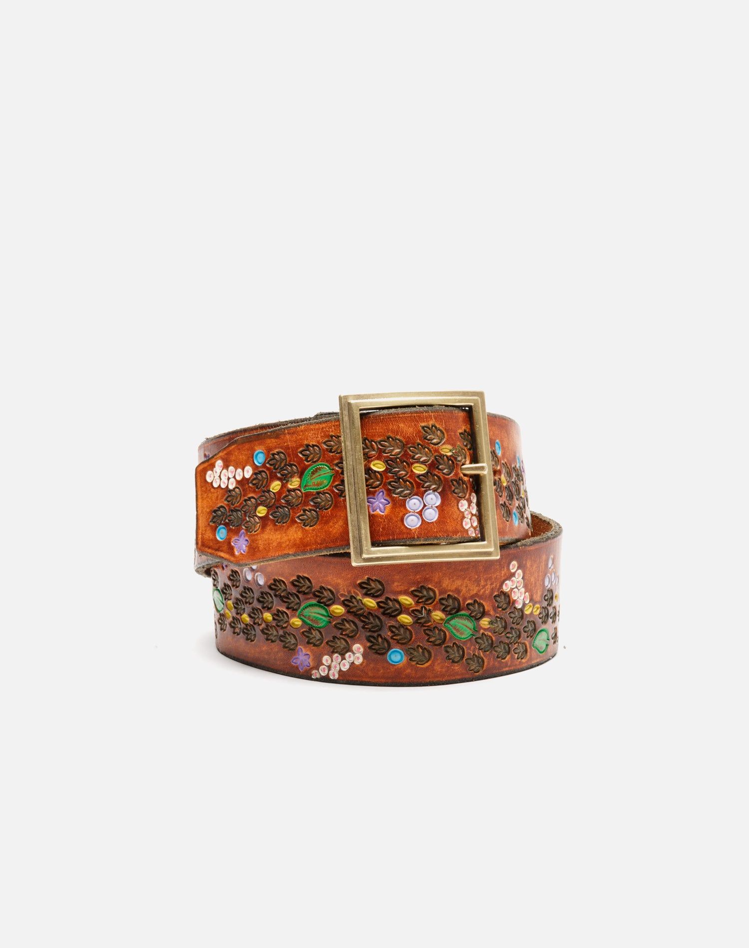 70s Painted Belt With Brass Buckle sold by Re/Done product image thumbnail 3