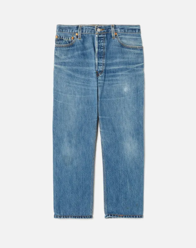 Levi's High Rise Crop - Indigo - Inseam 24 sold by Re/Done