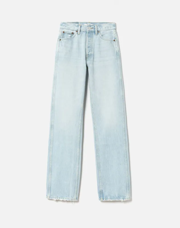 High Rise Loose - Perfect Light Indigo sold by Re/Done