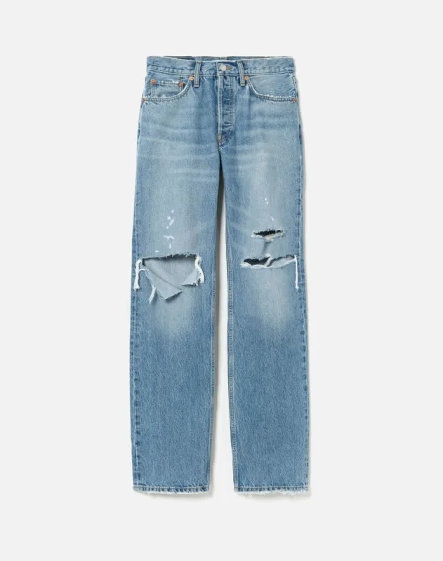 90s Comfy Jean - Sunfaded Destroy sold by Re/Done