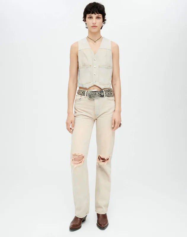 High Rise Loose - Natural Sedona Distressed made by Re/Done
