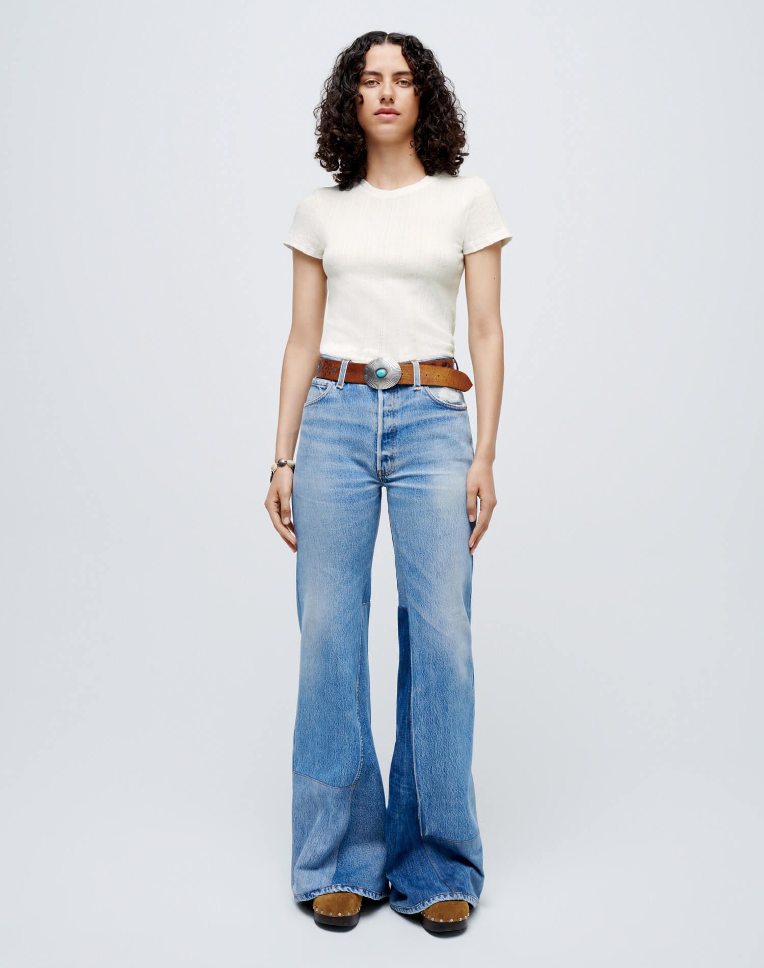 70s Mega Bell Bottom - Indigo sold by Re/Done product image thumbnail 3