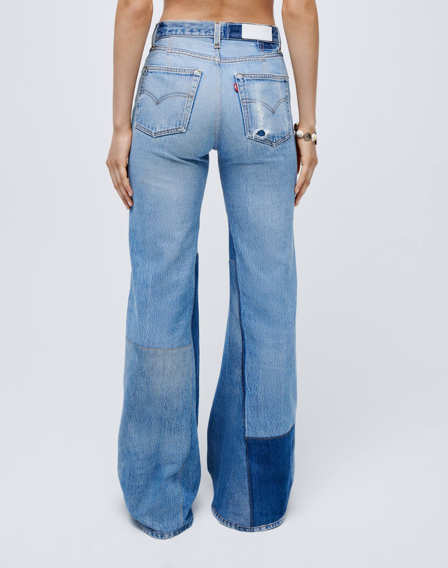 70s Mega Bell Bottom - Indigo sold by Re/Done product image thumbnail 6