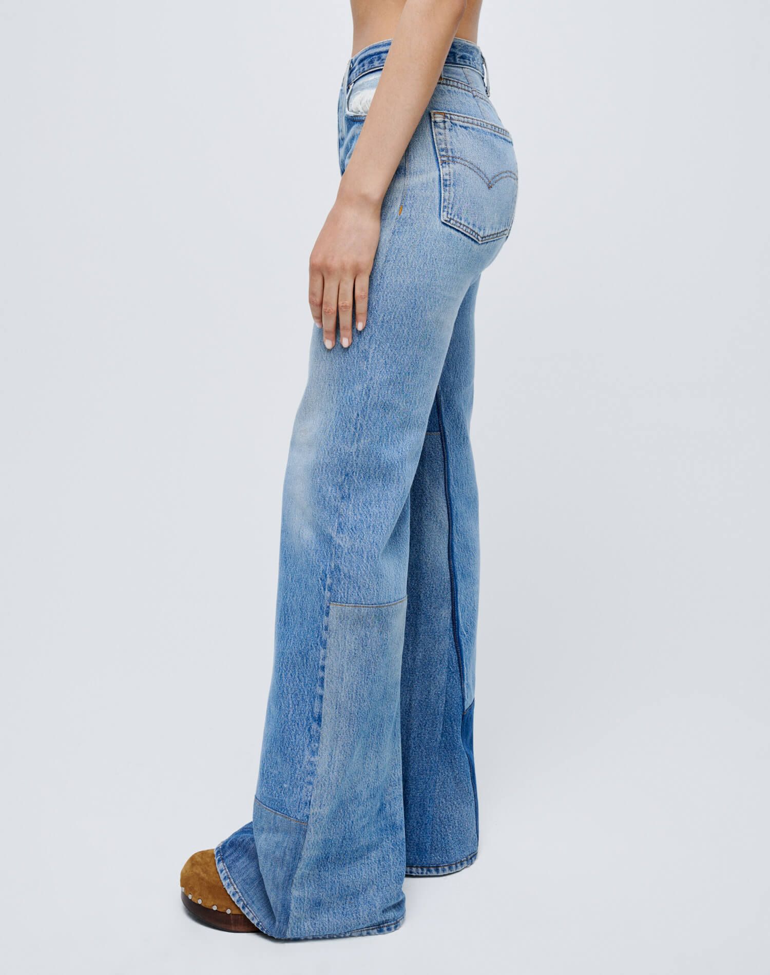 70s Mega Bell Bottom - Indigo sold by Re/Done product image thumbnail 5